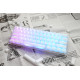 Ducky професионална геймърска механична клавиатура Professional Gaming Mechanical Keyboard One 3 Mini Aura White -  Cherry MX RGB Brown [Tactile]