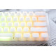 Ducky професионална геймърска механична клавиатура Professional Gaming Mechanical Keyboard One 3 Mini Aura White -  Cherry MX RGB Brown [Tactile]