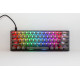 Ducky професионална геймърска механична клавиатура Professional Gaming Mechanical Keyboard One 3 Mini Aura Black - Cherry MX RGB Brown [Tactile]
