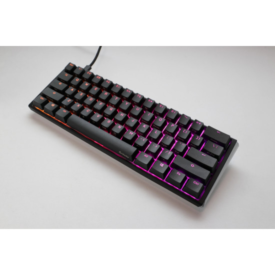 Ducky професионална геймърска механична клавиатура Professional Gaming Mechanical Keyboard One 3 Mini Classic - Cherry MX RGB Brown Switches [Tactile]