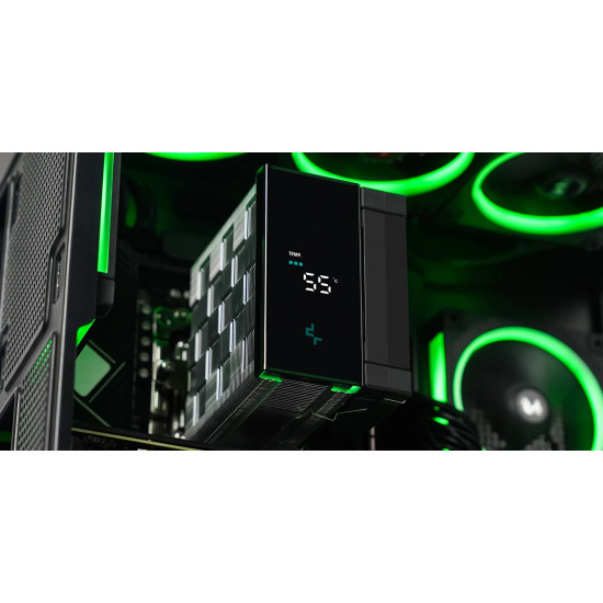 DeepCool охладител за процесор CPU Cooler - AK500S DIGITAL SE