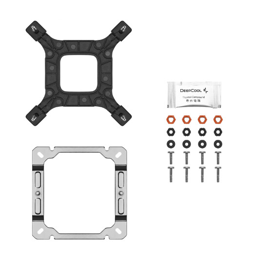DeepCool охладител за процесор CPU Cooler - AK500S DIGITAL SE WH