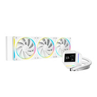 DeepCool водно охлаждане Water Cooling LM360 WH - 2.4 inch IPS Display, Addressable RGB