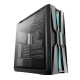 DeepCool кутия Case EATX - GENOME III - 420 mm AIO Pre-Installed, LCD Display