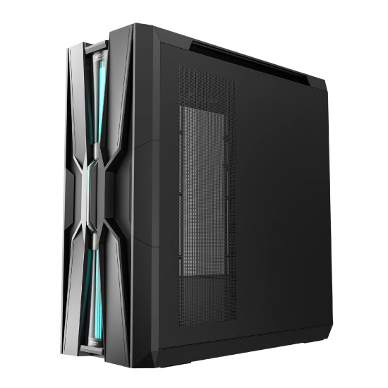 DeepCool кутия Case EATX - GENOME III - 420 mm AIO Pre-Installed, LCD Display