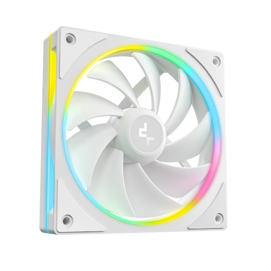 DeepCool Комплект вентилатори Fan Pack 3-in-1 3x120mm - FL12 SE 3IN1 WH - Luminous Halo ARGB