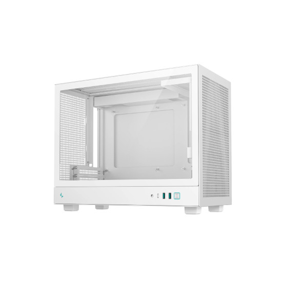 DeepCool кутия Case mATX - CH160 PLUS WH