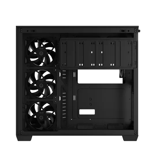 Case ASUS A32 PLUS Tempered Glass + 4 ARGB Fans - Black