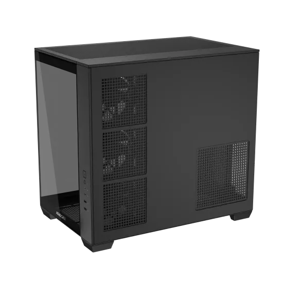 Case ASUS A32 PLUS Tempered Glass + 4 ARGB Fans - Black