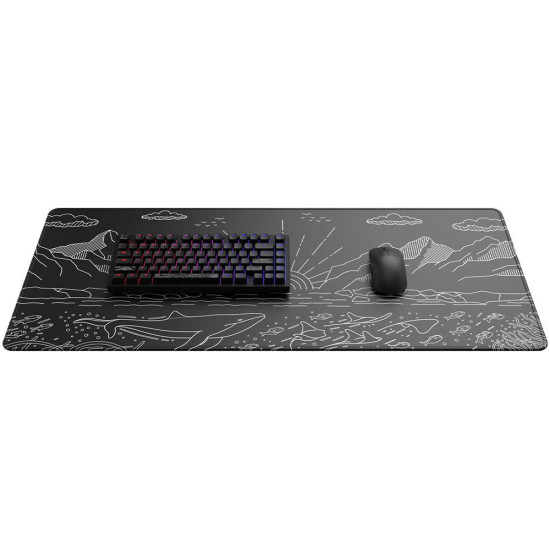 Mousepad Dark Project - Nostra Black XL