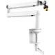FIFINE BM88 White Steady Full Metal High End Boom Arm Stand