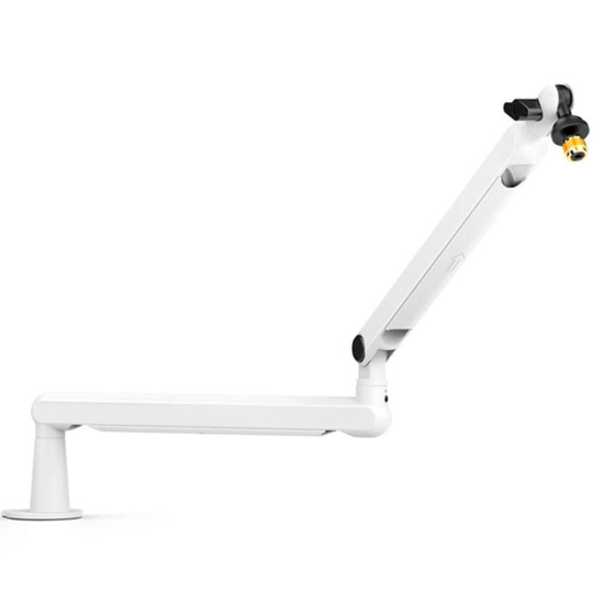 FIFINE BM88 White Steady Full Metal High End Boom Arm Stand