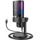 Desktop Microphone FIFINE A9 RGB 4 Polar Patterns- Black