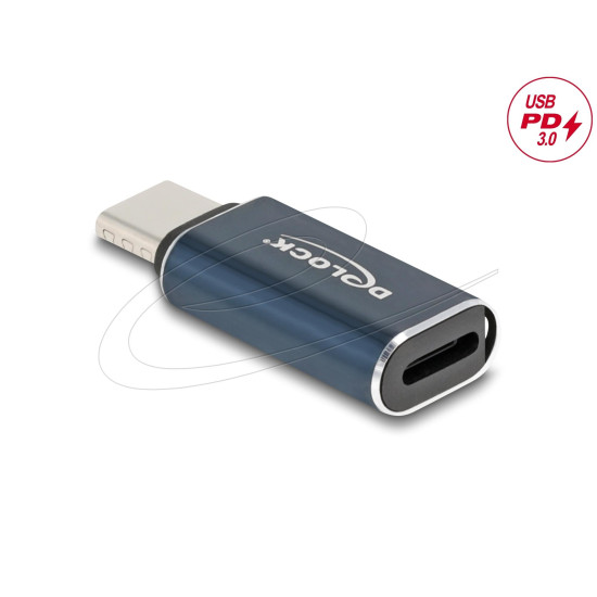 Delock Adapter USB 2.0 Type-C™ male to Lightning™ female PD 3.0