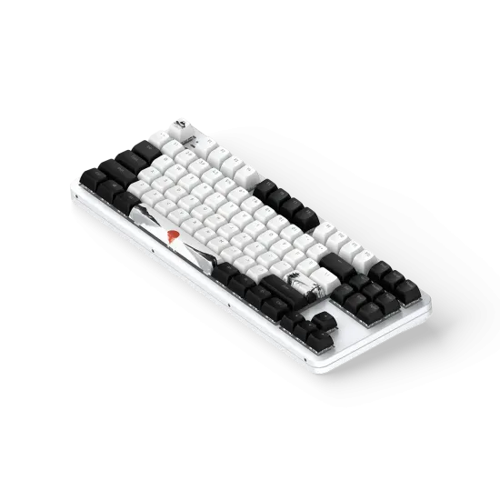 Gaming Mechanical Keyboard Dark Project 87 Fuji V2 RGB TKL - G3MS Sapphire Switches, ABS