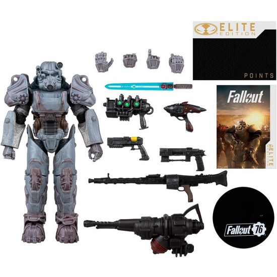 Figure FALLOUT 76 - T-60 Deluxe Action Figure Elite Edition #3