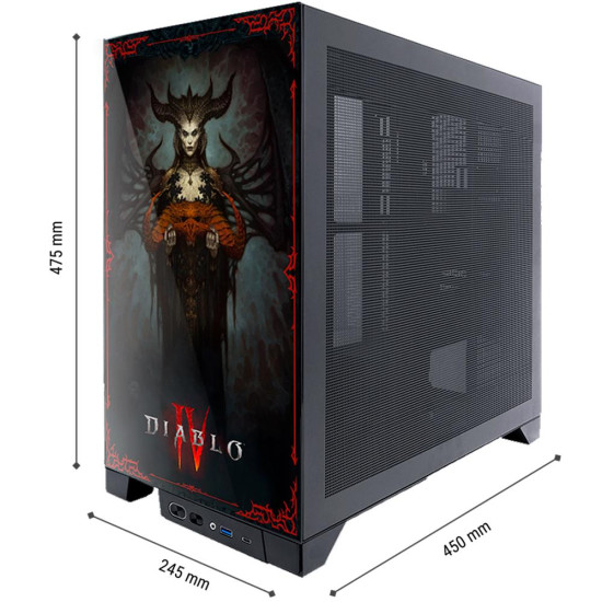 Case Diablo IV - Lilith PC Gaming Case Limited Edition ATX