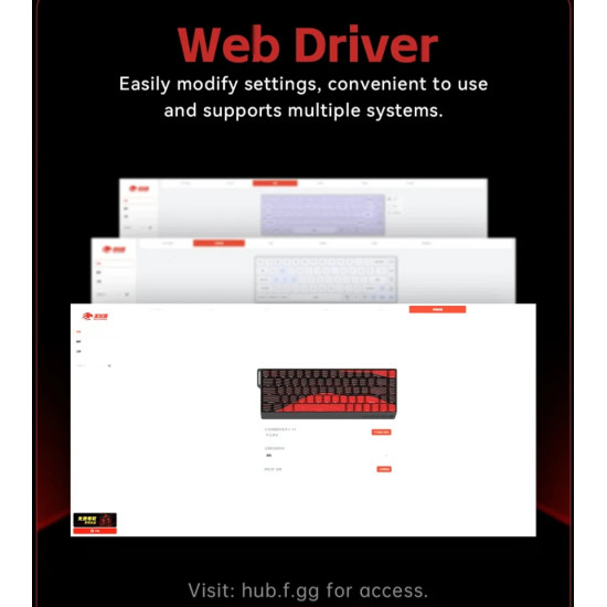 Madlions професионална геймърска механична клавиатура Professional Gaming Mechanical Keyboard MAD 60 HE Flagship V2 - 8K, Magnetic Amber Pro Switches - Black