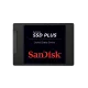 SanDisk  SSD Plus 545GB, до 505MB/s скорост на четене , до 440MB/s скорост на писане, SATA Revision 3.0 (6 Gb/s), шоко устойчиво