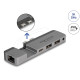 Delock Docking Station for MacBook Pro / MacBook Air Thunderbolt™ 4 with 5K Resolution / 100 W PD / 10 Gbps Hub / LAN / Audio