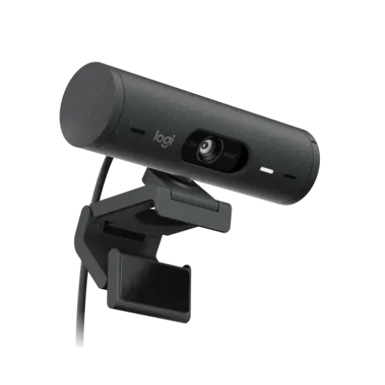 Logitech BRIO 500 Grafite Full HD Webcam, mic, USB