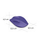 Hama “WM-500” Wireless Mouse, Ergonom., 6 Buttons, No Click Noise, Battery, purple
