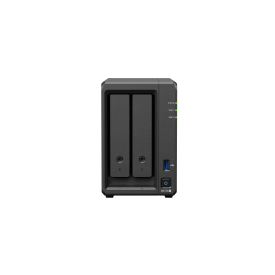Network storage NAS Synology DS725+, for 2 3.5