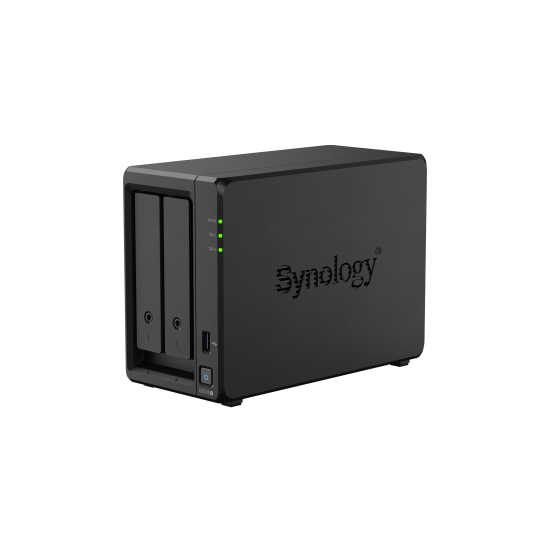Network storage NAS Synology DS725+, for 2 3.5