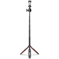 Hama “Solid 80 Ball” Mobile Phone Tripod, Travel Tripod, Remote Release, max. 80 cm