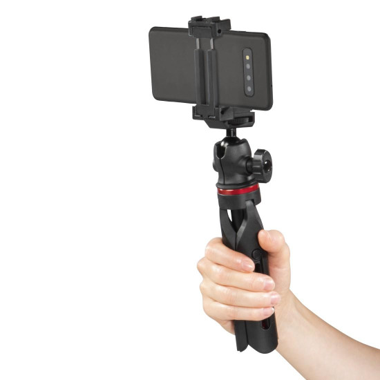 Hama “Solid 80 Ball” Mobile Phone Tripod, Travel Tripod, Remote Release, max. 80 cm
