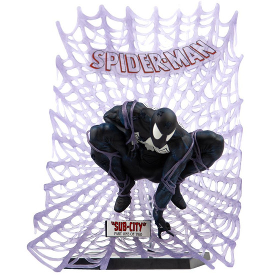Figure McFarlane MARVEL COLLECTION 1:6TH WV6 - SPIDER-MAN (SPIDER MAN #1)(BLACK SUIT)(CHASE)