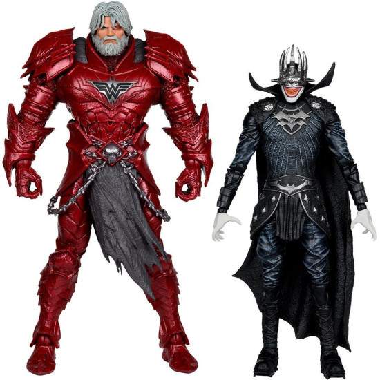 DC Multiverse Batman Who Laughs (Knight Armor) & The Merciless (Dark Multiverse) Figure 7in