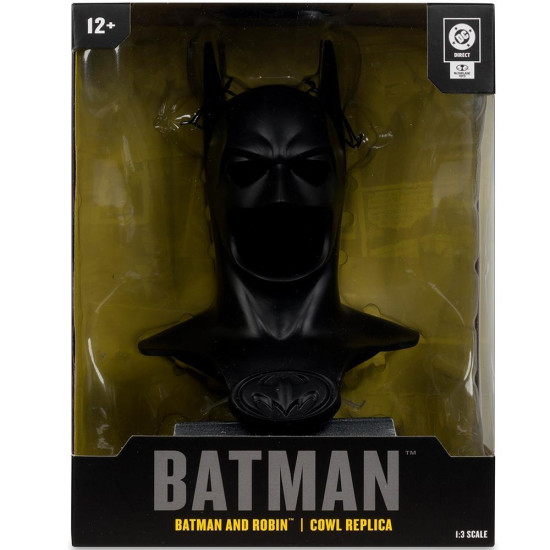 DC Direct Batman (Batman and Robin) Cowl Replica 1:3 Scale Figure