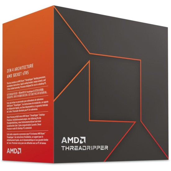 CPU AMD Ryzen Threadripper 7980X 64-Cores 3.2GHz (up to 5.1Ghz), Socket sTR5