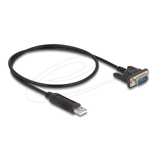Delock Adapter USB 2.0 to serial RS-232 DB9 male, 50 cm FTDI