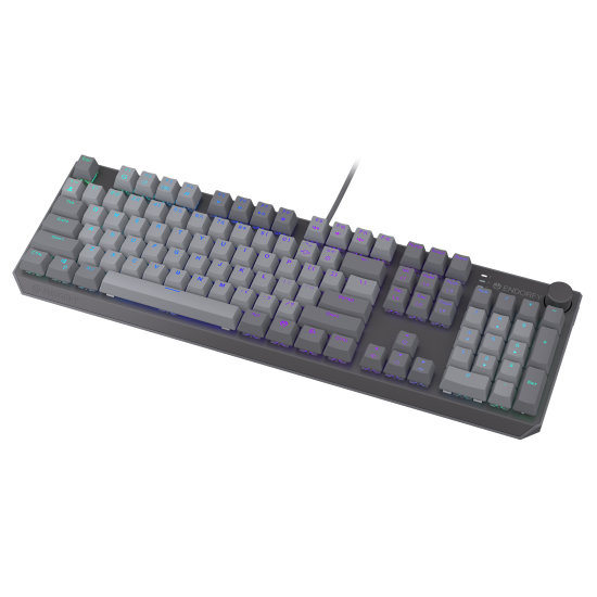 Endorfy mechanical keyboard Thock V2 Full Size, PBT, Endorfy Red switch, US Layou