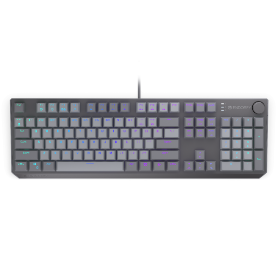 Endorfy mechanical keyboard Thock V2 Full Size, PBT, Endorfy Red switch, US Layou