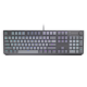 Endorfy mechanical keyboard Thock V2 Full Size, PBT, Endorfy Red switch, US Layou