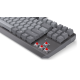 Endorfy mechanical keyboard Thock V2 TKL, PBT, Endorfy Red switch, US Layout