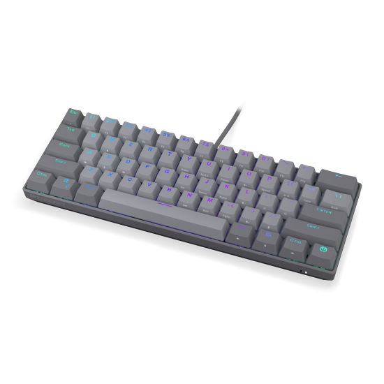 Endorfy mechanical keyboard Thock V2 Compact, PBT, Endorfy Red switch, US Layout