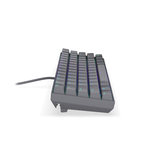 Endorfy mechanical keyboard Thock V2 Compact, PBT, Endorfy Red switch, US Layout