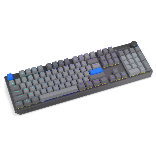 Endorfy mechanical keyboard Thock Wireless V2 Full Size, PBT, Endorfy Yellow switch, US Layout