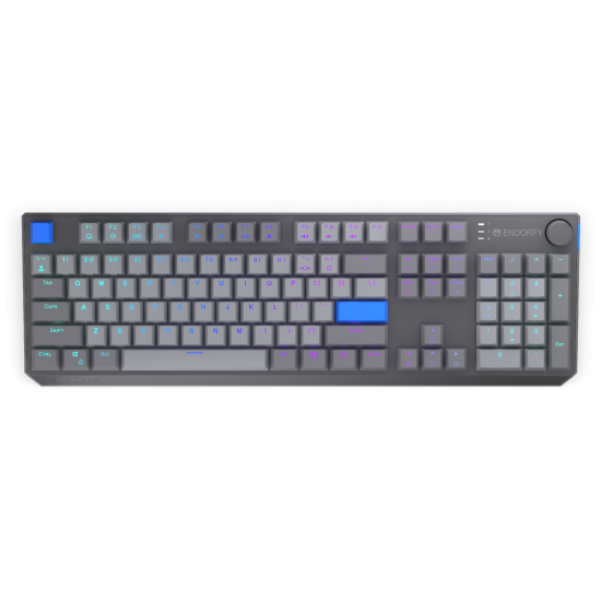 Endorfy mechanical keyboard Thock Wireless V2 Full Size, PBT, Endorfy Yellow switch, US Layout