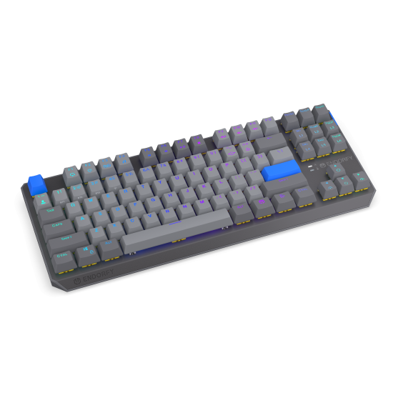 Endorfy mechanical keyboard Thock Wireless V2 TKL, PBT, Endorfy Yellow switch, US Layout