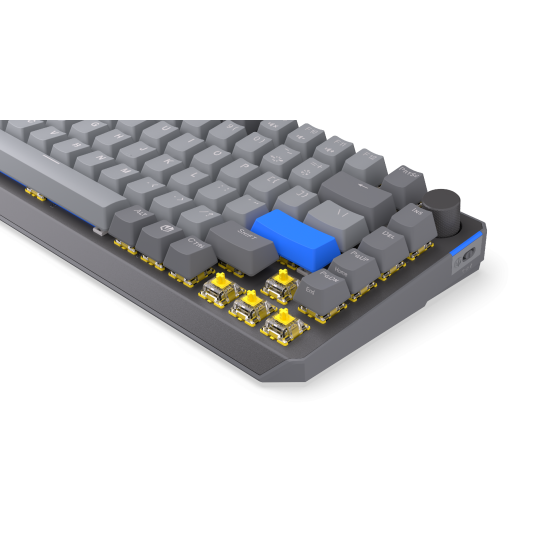 Endorfy mechanical keyboard Thock Wireless V2 75%, PBT, Endorfy Yellow switch, US Layout