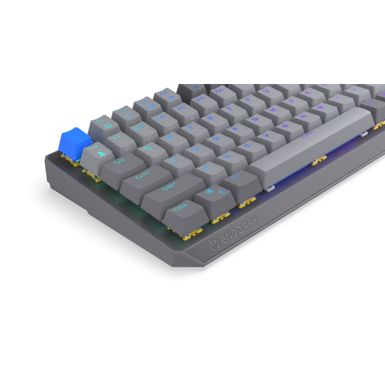 Endorfy mechanical keyboard Thock Wireless V2 75%, PBT, Endorfy Yellow switch, US Layout