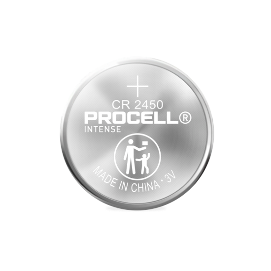 Lithium Button Battery DURACELL PROCELL CR2450 3V 1 pcs bulk  /price for 1 battery/