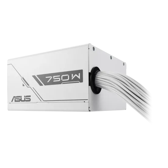 Power Supply ASUS PRIME 750W White Edition, 80+ Bronze