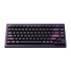 Wireless Mechanical Keyboard Keychron Q1 MAX Gateron Jupiter Red Switch - Purple