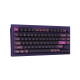 Wireless Mechanical Keyboard Keychron Q1 MAX Gateron Jupiter Red Switch - Purple